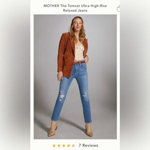 MOTHER The Tomcat ultra high-rise relaxed Jean Sz 27 NWT